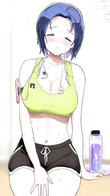 Jizz-soaked Hottie Miya Mushroom Fucking her Tight Pussy in Full HD