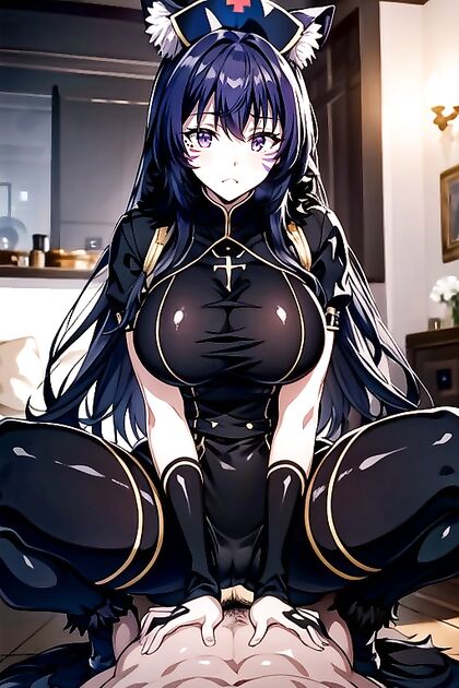 Riding Position with Oiled Skin for Intense Hentai Pleasure