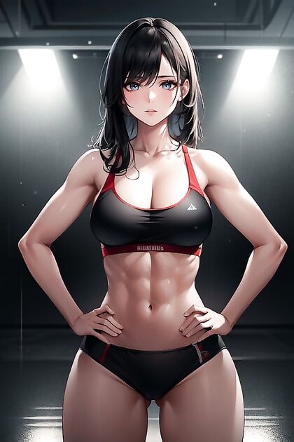 Noir Indian Beauty Awakens at Dawn in Seductive Hentai AI Image
