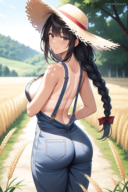 Detailed Grey-Eyed Beauty with Long Black Hair Scores Big in Steamy Hentai AI Image
