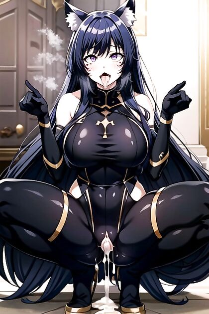 Delta from Eminence in Shadow Gets Creamed in Naked Hentai AI Image