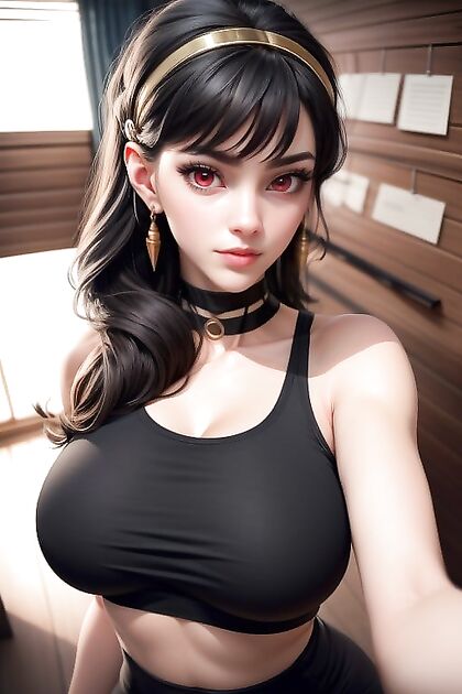 Massive Breasts and Perfect Fits in Open-Clothes Hentai AI Image
