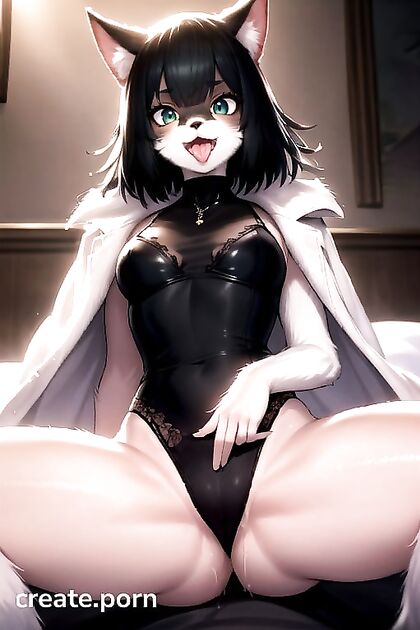 Mouth Wide Open in Ecstatic Orgasm During Intense 18+ Hentai AI Image