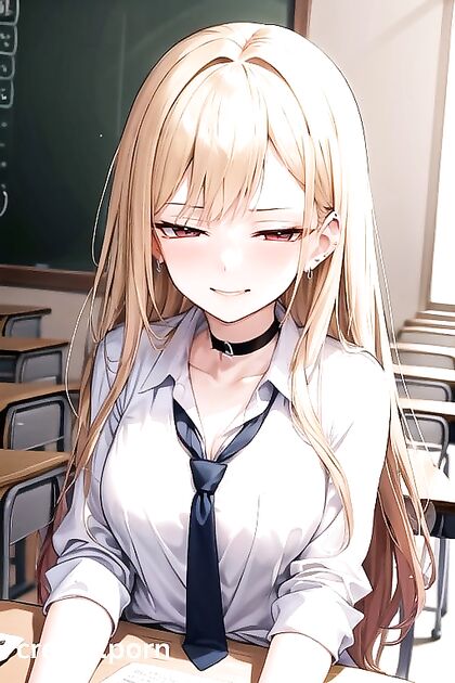 Kitagawa Marin from Sono Bisuke Doulu Wa Koi o Suru Gets Fucked Hard in Medium-Ass Hentai AI Image
