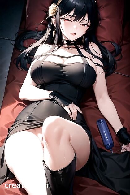 Yor Forger from Spy x Family Shows Off Her Large Ass in Steamy Hentai AI Image