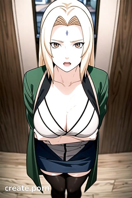 Full Body Nylon Stockings and Mini Skirt Fetish in Steamy Hentai AI Image