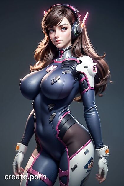 D'Va's Massive Ass andSad Face inMind-Bending Hentai Pleasure