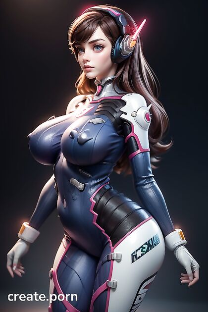 D'Va's Massive Ass Takes Center Stage in 3D Hentai AI Image