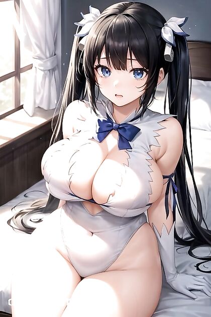 Massive Breasts in Swimsuit Take Center Stage in Seductive Hentai AI Image