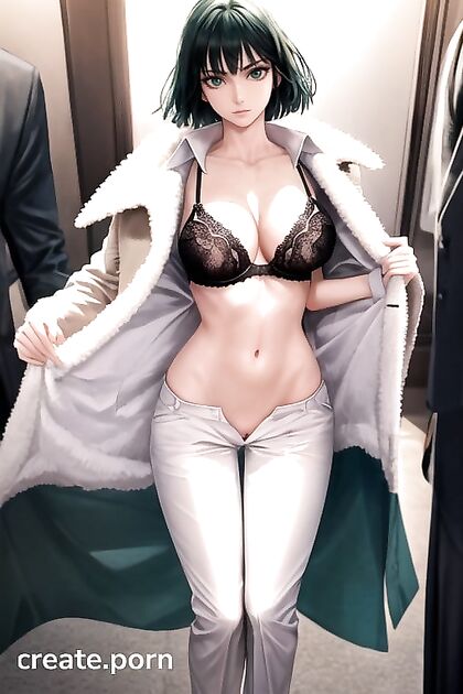 Seductive Office Lady Reveals All in Provocative Full Body Hentai AI Image