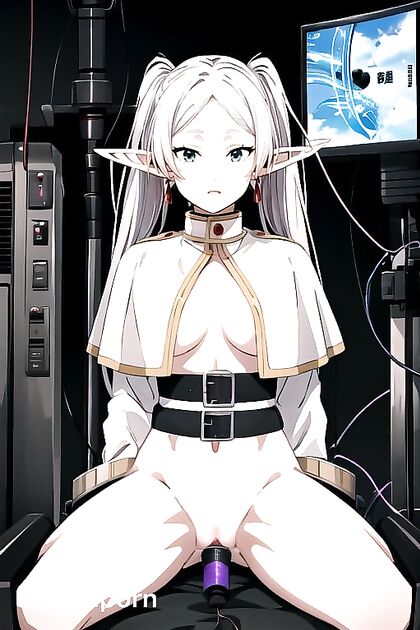 Red-SkinnedElf Shows Off Her Perfect Tits in Bound-Up Ecstasy Hentai Adventure