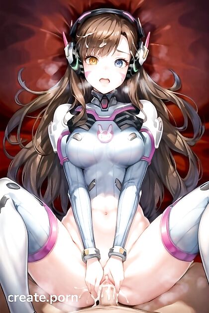 Riding Dick POV with Dark-Skinned Beauty in steamy Hentai AI Image