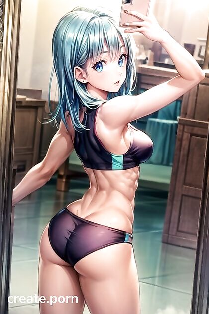 Massive Ass selfies in Ultra-Detailed Hentai AI Image
