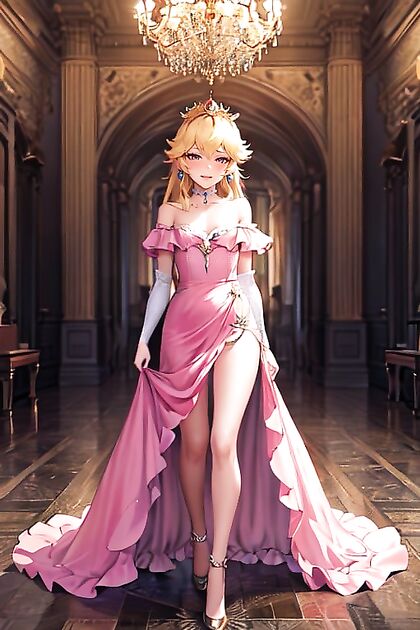 Off-Shoulder Seduction - 18+ hentai Girl 18+ gazes at viewer for steamy AI action