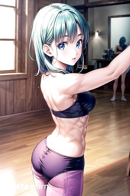 Rear View Muscular Selfies Heat up Hentai AI Porn Sessions