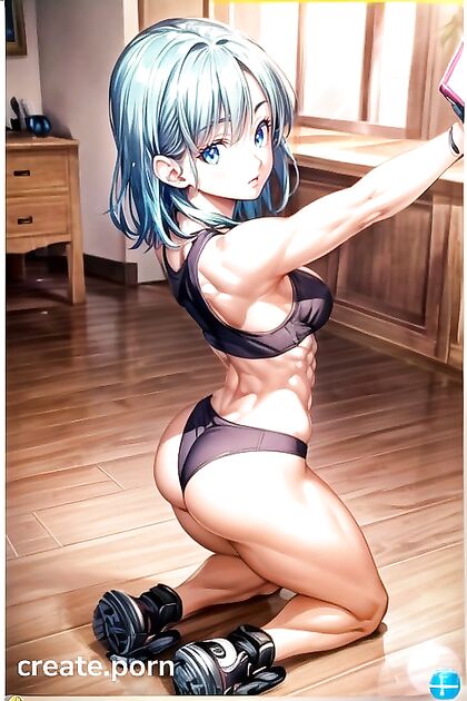 Rear View Muscular Selfies Heat Up Your Hentai Fantasy Sessions