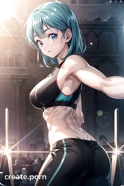 Bulma from Dragon Ball Z Shows Off Her Curves in a Sexy Rear View Selfie