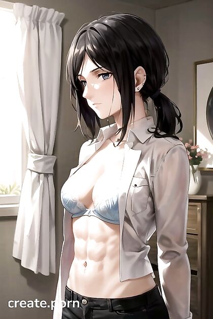 Transparent Bra Sideways View in Anime Hentai Ecstasy