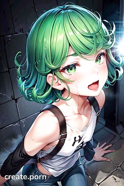 Sweaty Skinny Girl 18+ Explodes in Intense Hentai Orgasm Image
