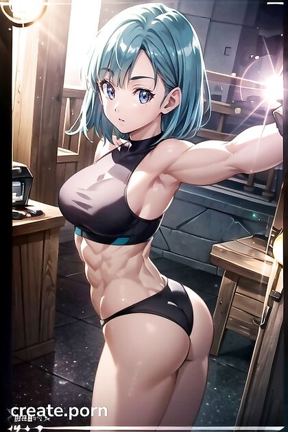 Bulma from Dragon Ball Z Takes Explicit Selfies in Ultra-Detailed Hentai AI Image
