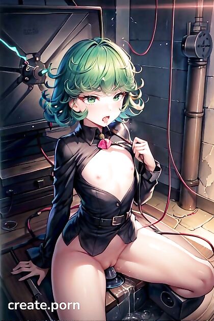 Skinny Girl 18+ Gets Pounded by an Ultra-Detailed Sex Machine in Hentai AI Image