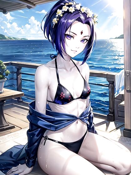 Fit Sunny Takes On Short-Length Action in Steamy Hentai AI Image