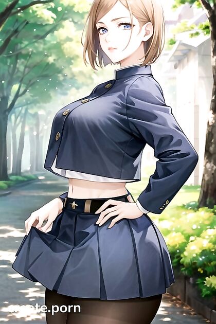 Thigh-High Socks and Lingerie Fantasy - Front View Hentai Seduction