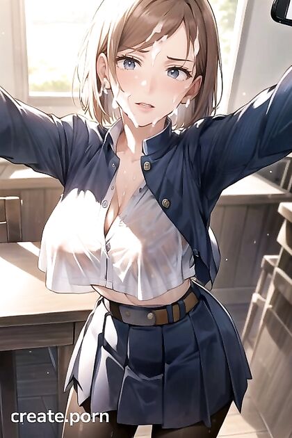 Warm Anime Bliss - Unbuttoned hentai Moments Leading to Intense Cumshots