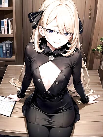 Cynthia from Pokémon Teases with Her Hair Ribbon inMischievous Hentai Bliss