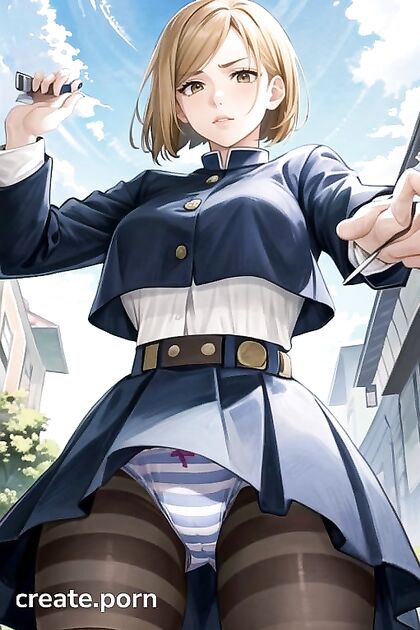 Rounded Ass in Underpants Raised High for Steamy Hentai Pleasure