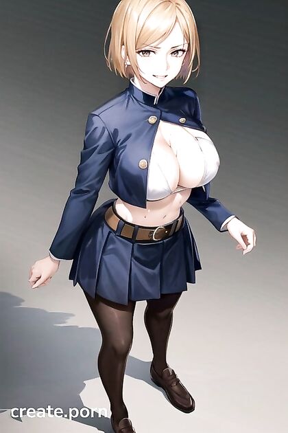 Bikini-clad Beauty Raises Her Right Leg for Top-Down Hentai Pleasure