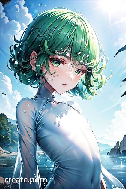 Tatsumaki from One Punch Man Seduces in Slime-Filled hentai Fantasy