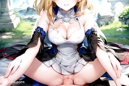 Aiz Wallenstein from That Time I Got Reincarnated As A Slime Spreads Her Legs