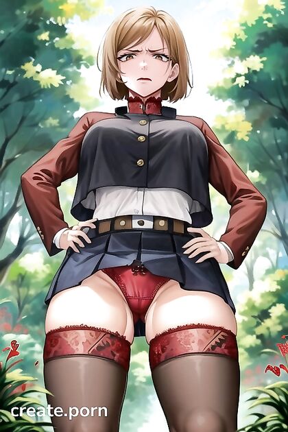 Bottom-Up Action with Thigh-High Socks and a Seductive Belt in Hentai Bliss