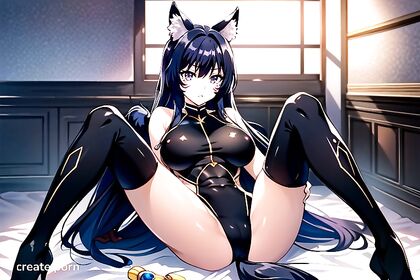 Naked 20s Babe Shows Off Her Medium Ass in Seductive Hentai AI Image