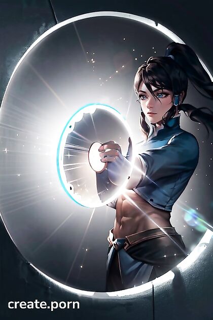 Korra from The Legend of Korra Enjoying Intense Gloryhole Action in Ultra-Detailed Hentai