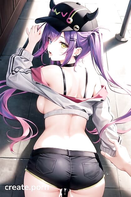 RidingDick POV -HentaiDoggyStyleWithSeductiveEyes