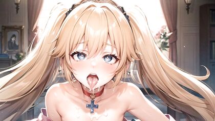 Skinny Teen 18+ with Small Breasts Seduces in Steaming Hentai AI Image