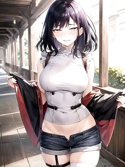 Sunny's Sweaty and Mischievous Smile Takes Center Stage in Hot Hentai AI Image