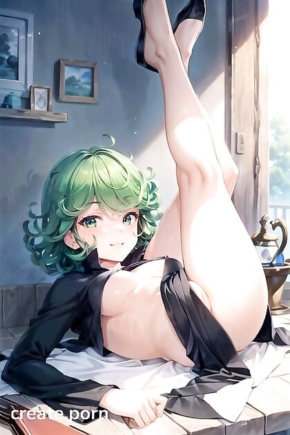 Muscular Girl 18+ in Skirt Raises Her Right Leg for Steamy Hentai AI Image