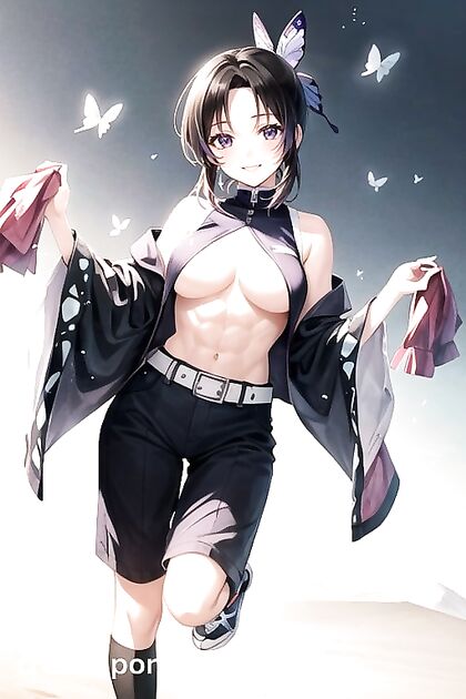 Muscular Stud Stares Intently at You in This Front View Hentai Masterpiece