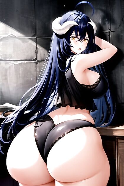 Ass-Focused Perfection - Anime hentai showcasing flawless anatomy from behind
