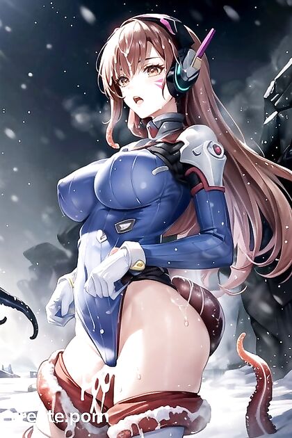 Snow's Natural Breasts Entangled in Tentacle Ecstasy Hentai