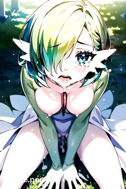 Kneeling and  - Intense Solo Hentai Moments