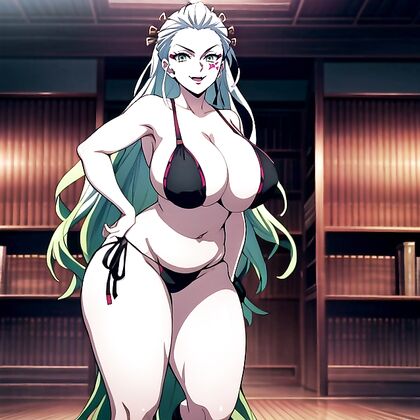 Huge Breasts and Big Booty in Steamy Bikini Hentai AI Image