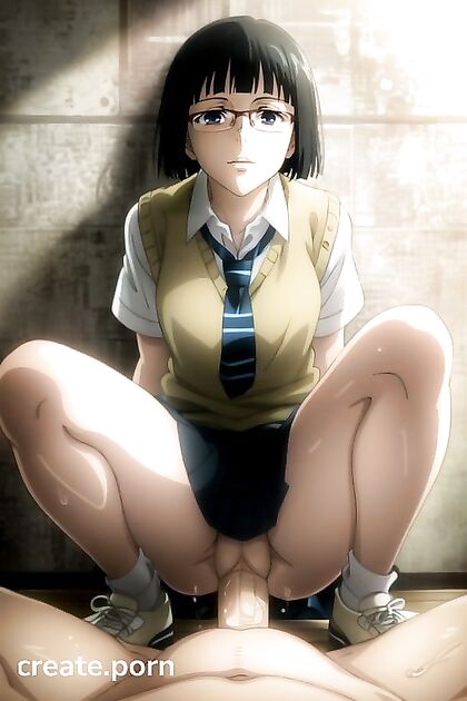 Sasaki from Jujutsu Kaisen Enjoying Intense Missionary and Squatting Hentai AI Image