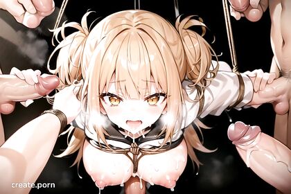 Sweaty hentai sluts cum covered in creamy orgasms