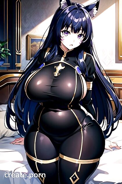 Delta from Eminence in Shadow Shows Off Her Massive-Assed Perfection in hentai Hentai AI Image