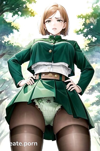 Thick Thighed Girl 18+ in Thigh-High Socks Takes On Intense Hentai AI Image