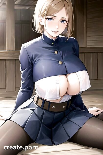 Kugisaki Nobara from Jujutsu Kaisen Seduces with Her Cute Personality and Massive Breasts